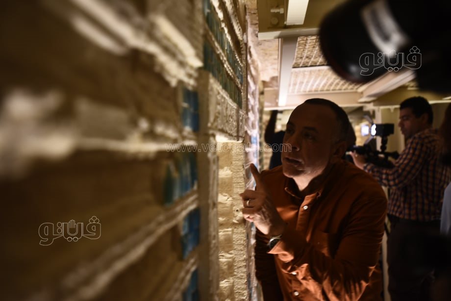 ترميم المقبرة الجنوبية للملك زوسر (13)