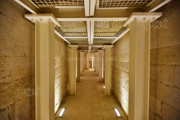 ترميم المقبرة الجنوبية للملك زوسر (15)