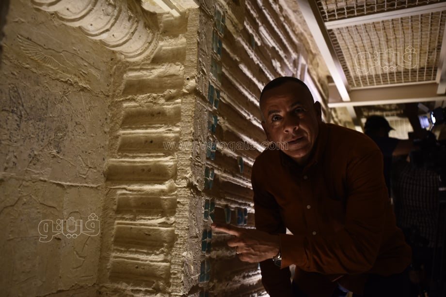 ترميم المقبرة الجنوبية للملك زوسر (22)