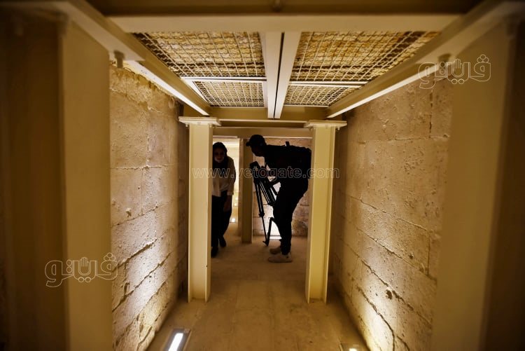 ترميم المقبرة الجنوبية للملك زوسر (25)