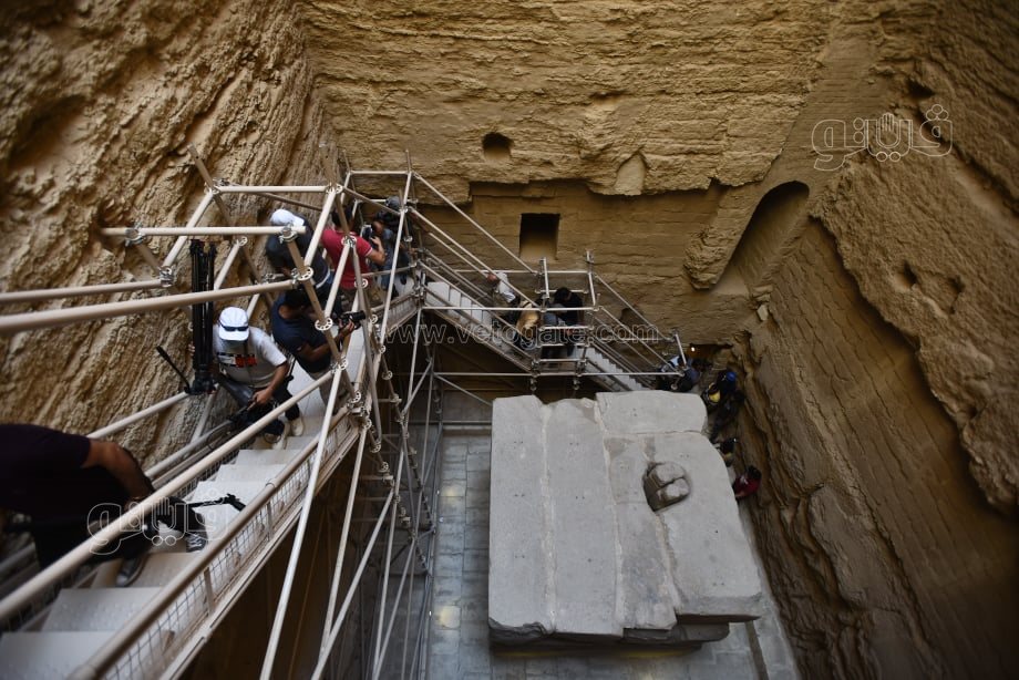 ترميم المقبرة الجنوبية للملك زوسر (30)