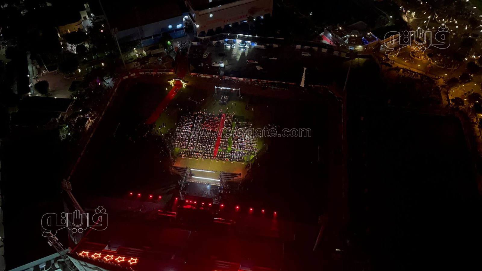 احتفالية النجمة العاشرة بملعب التتش