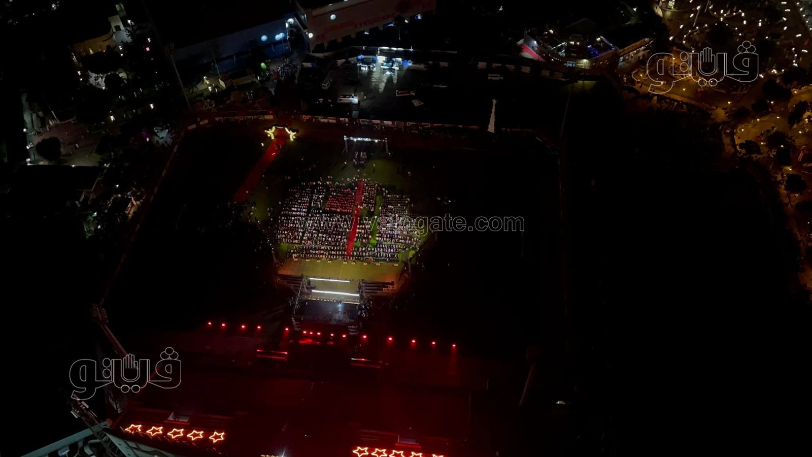 احتفالية النجمة العاشرة بملعب التتش