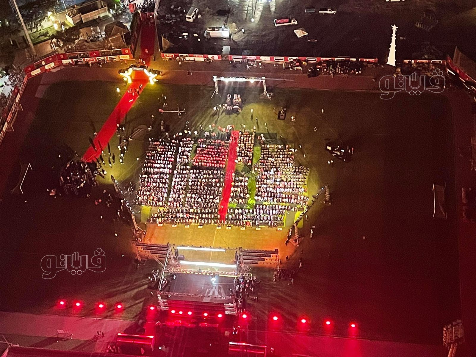 احتفالية النجمة العاشرة بملعب التتش