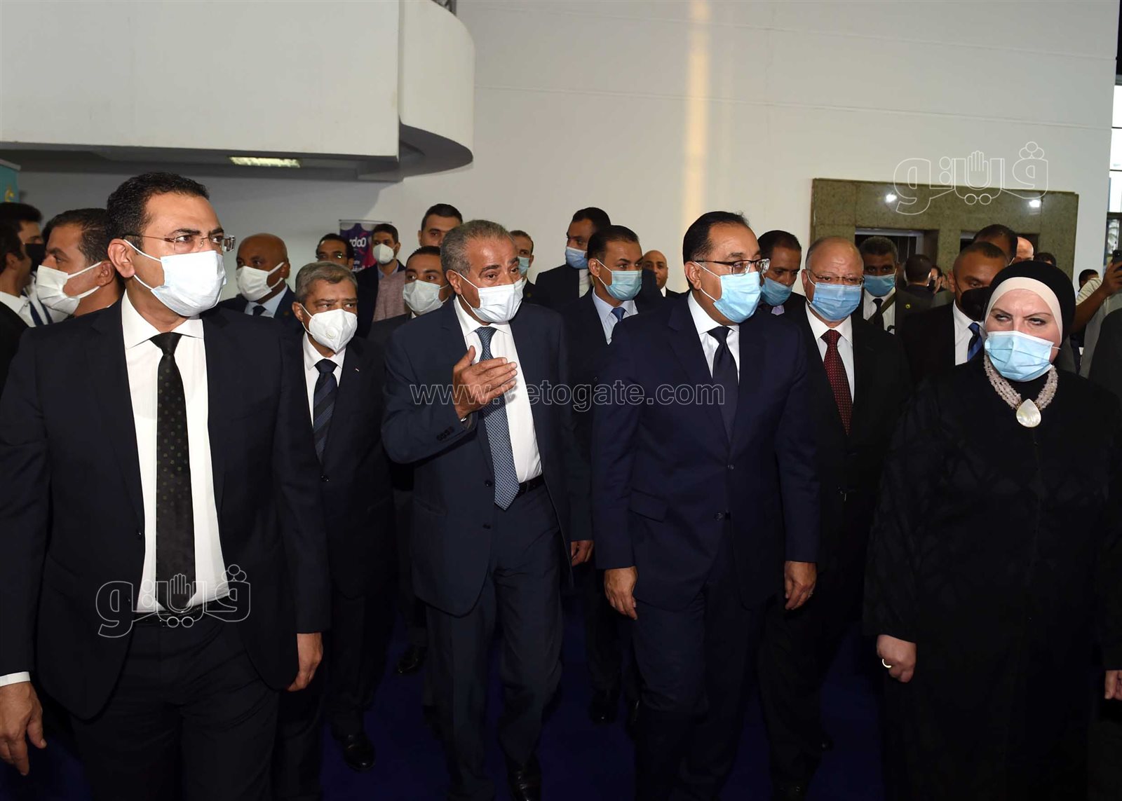 رئيس الوزراء يفتتح معرض اهلا مدارس (5)