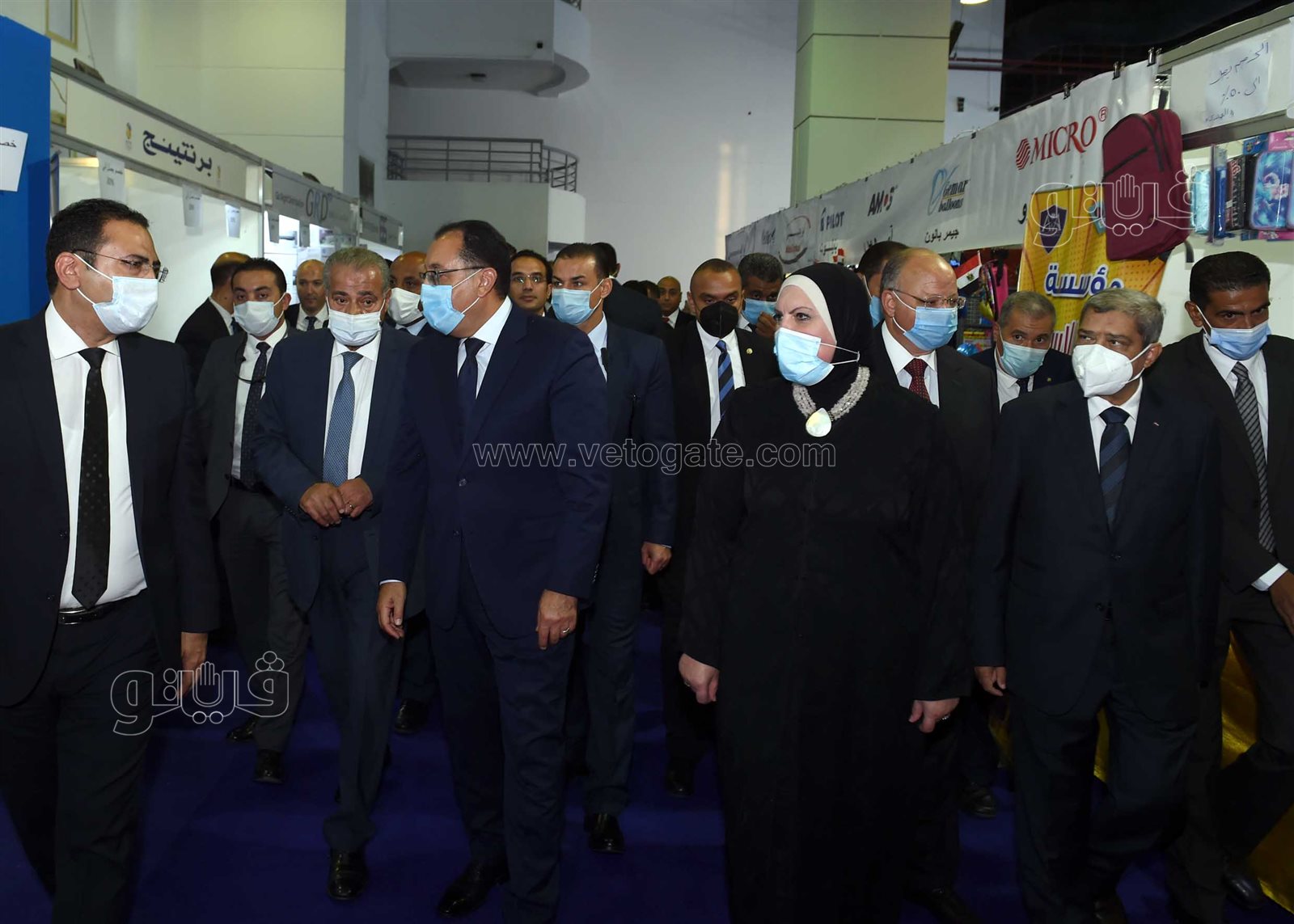 رئيس الوزراء يفتتح معرض اهلا مدارس (9)