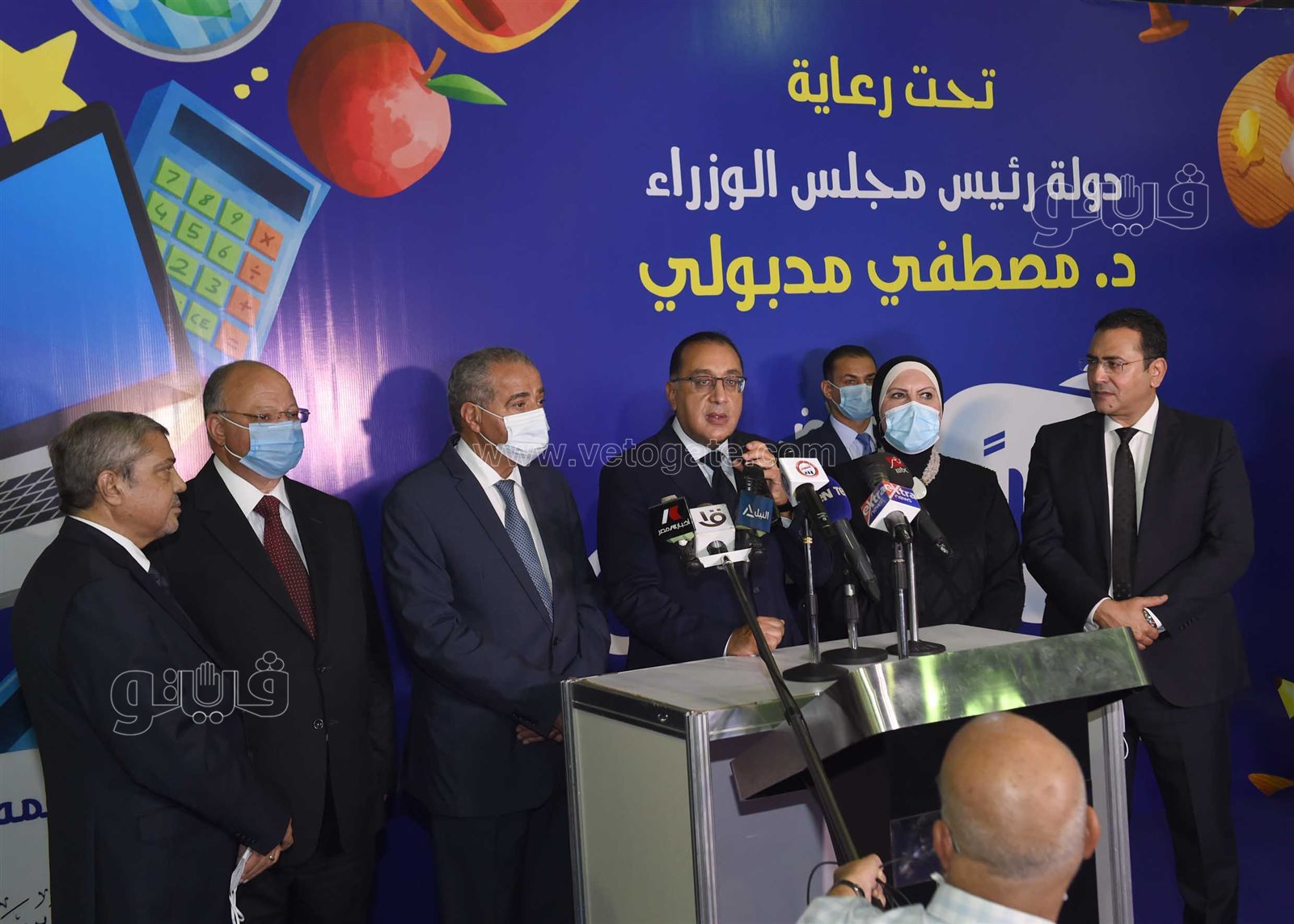 رئيس الوزراء يفتتح معرض اهلا مدارس (25)