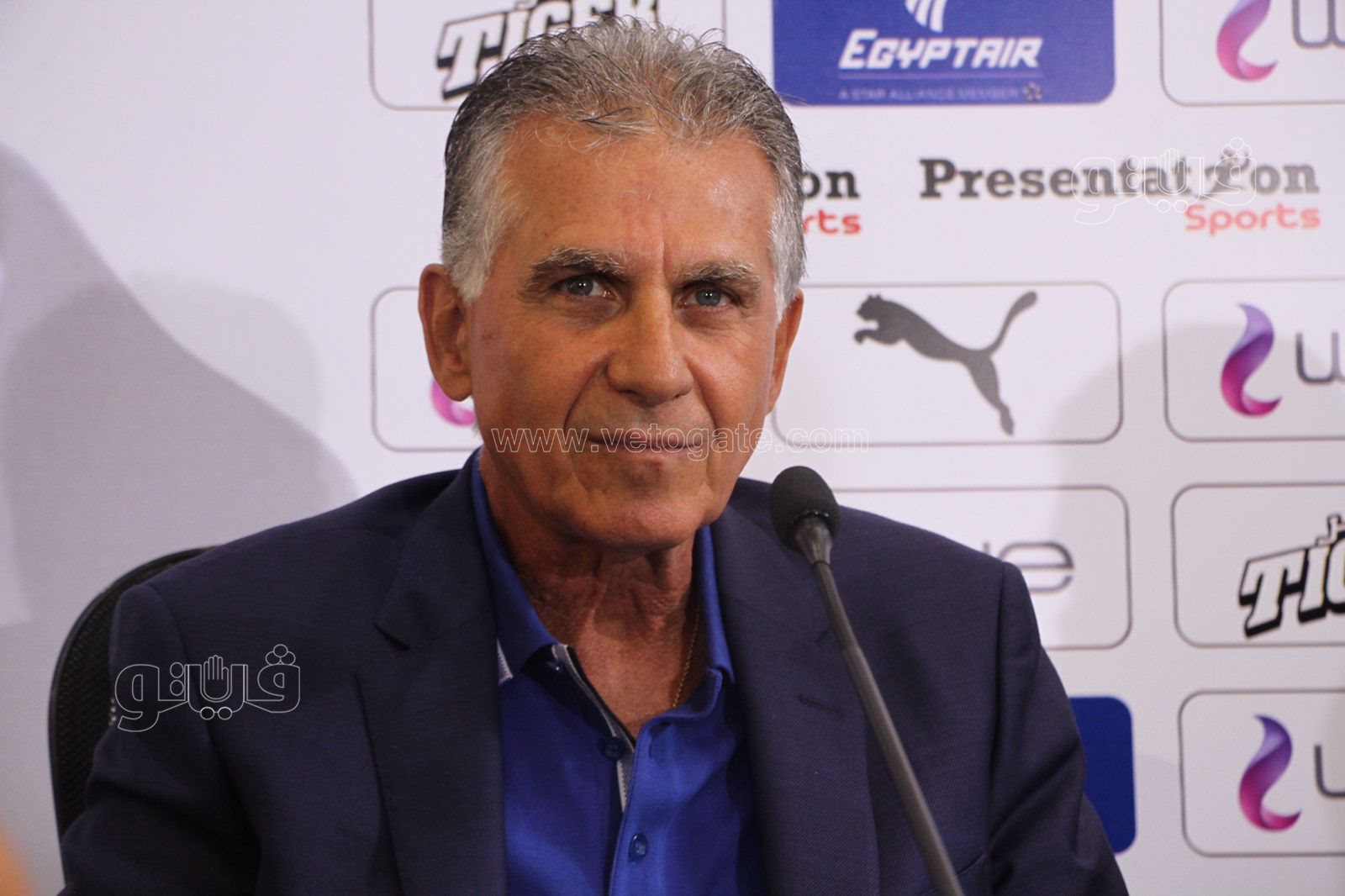 تقديم البرتغالي كارلوس كيروش المدير الفني الجديد لمنتخب مصر (36)
