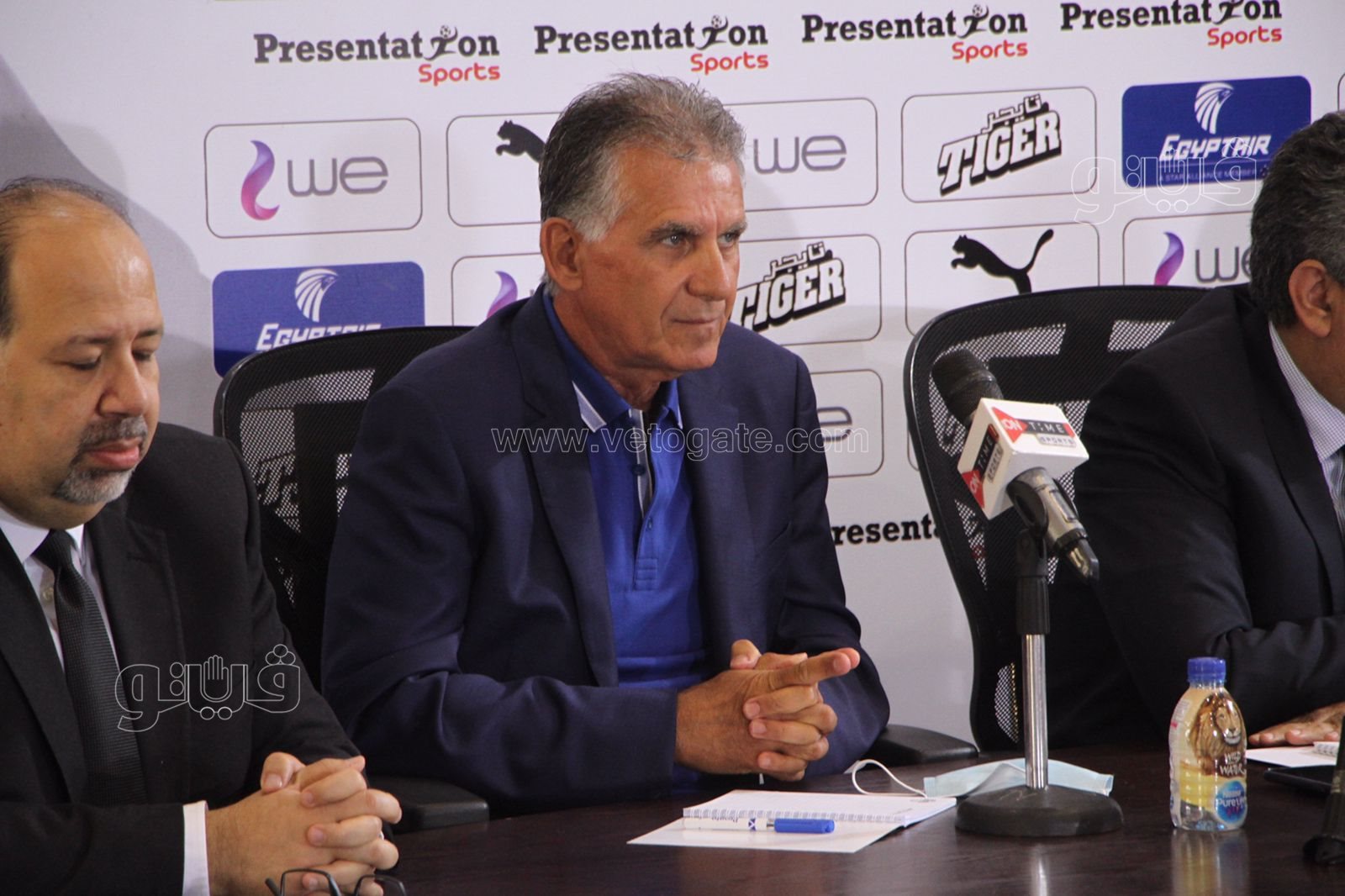 تقديم البرتغالي كارلوس كيروش المدير الفني الجديد لمنتخب مصر (38)