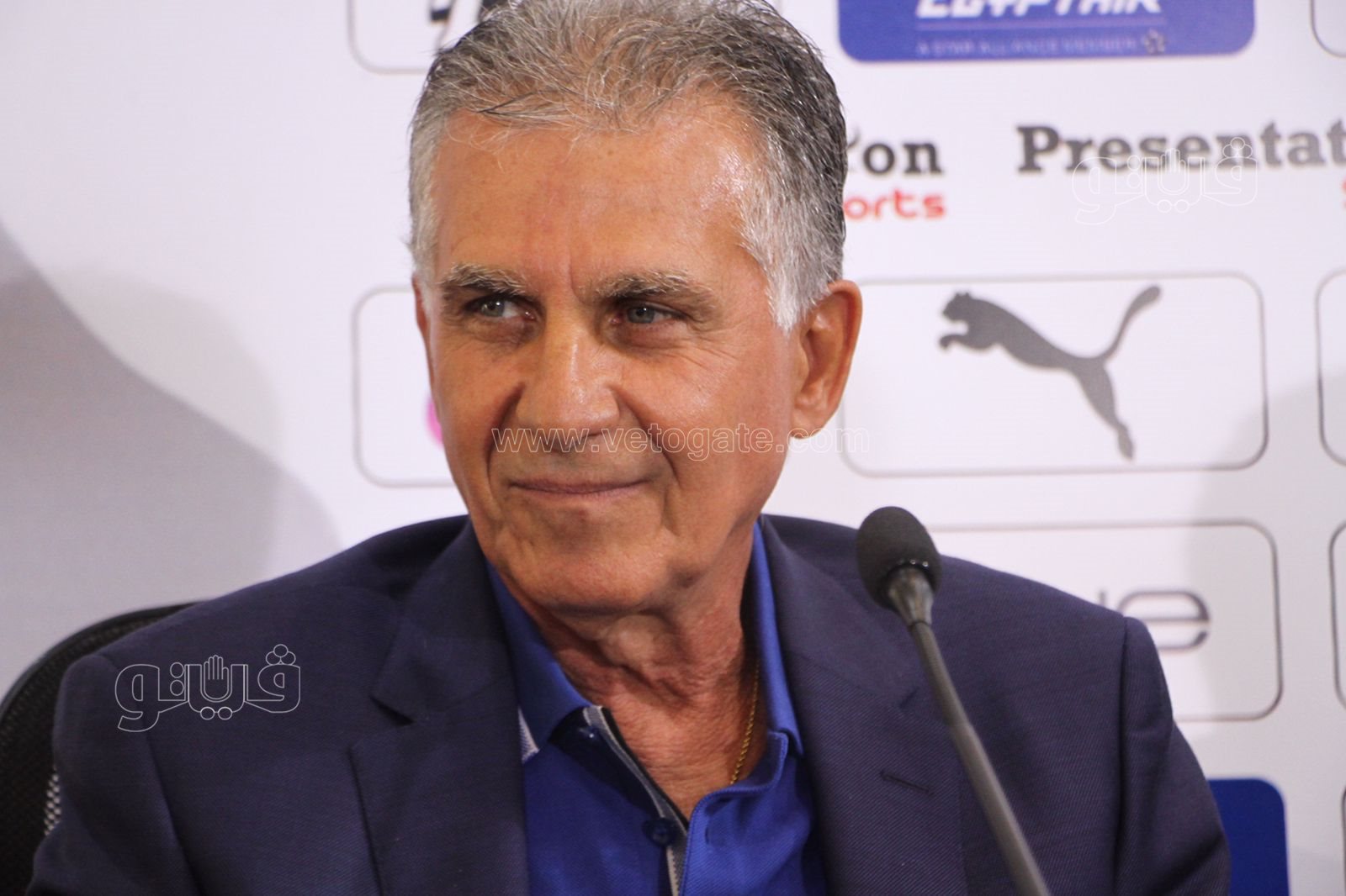 تقديم البرتغالي كارلوس كيروش المدير الفني الجديد لمنتخب مصر (2)