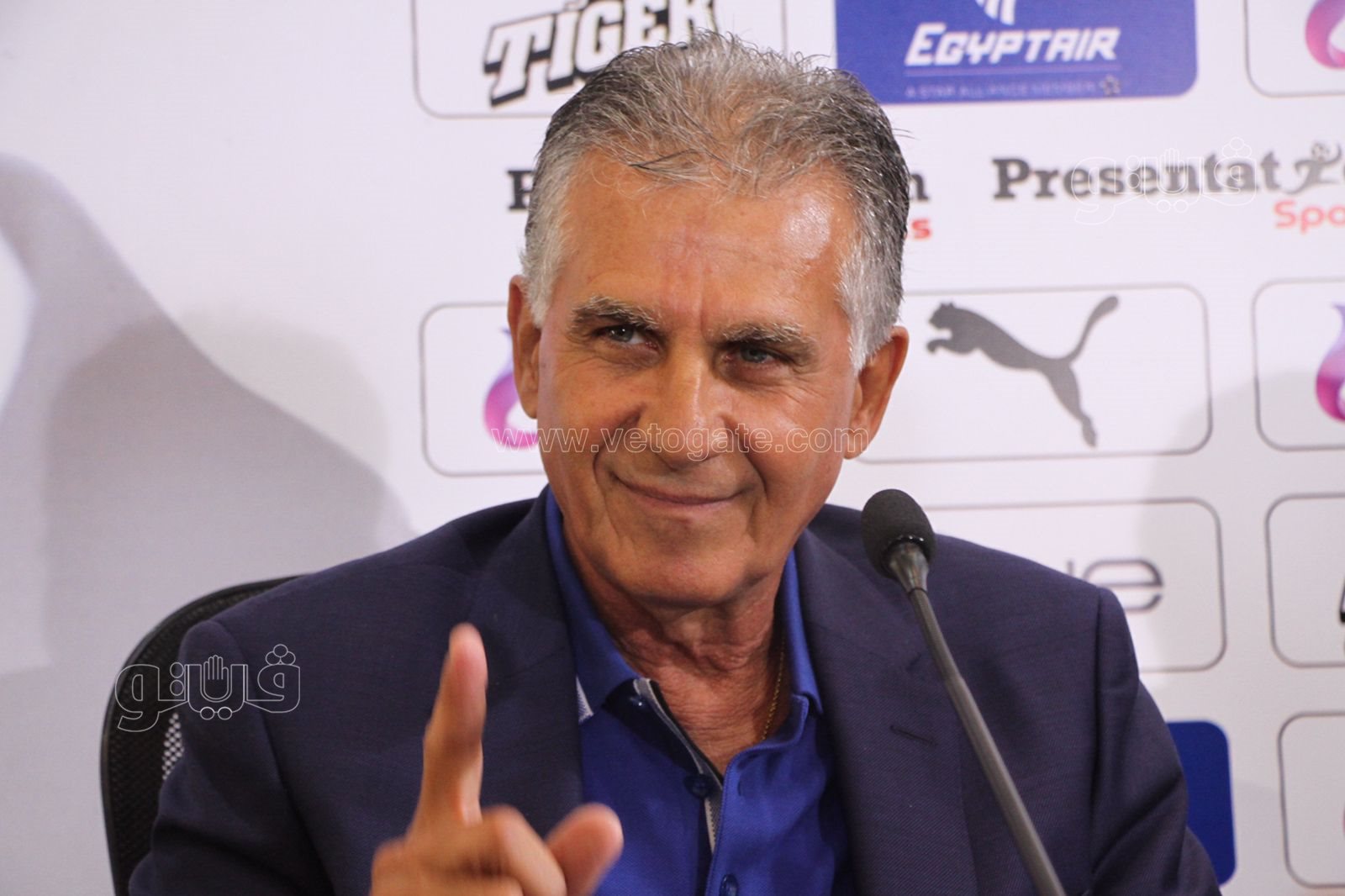 تقديم البرتغالي كارلوس كيروش المدير الفني الجديد لمنتخب مصر (4)
