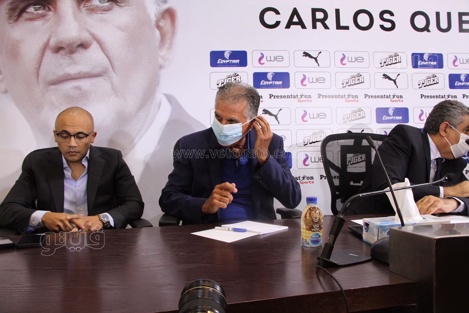 تقديم البرتغالي كارلوس كيروش المدير الفني الجديد لمنتخب مصر (11)