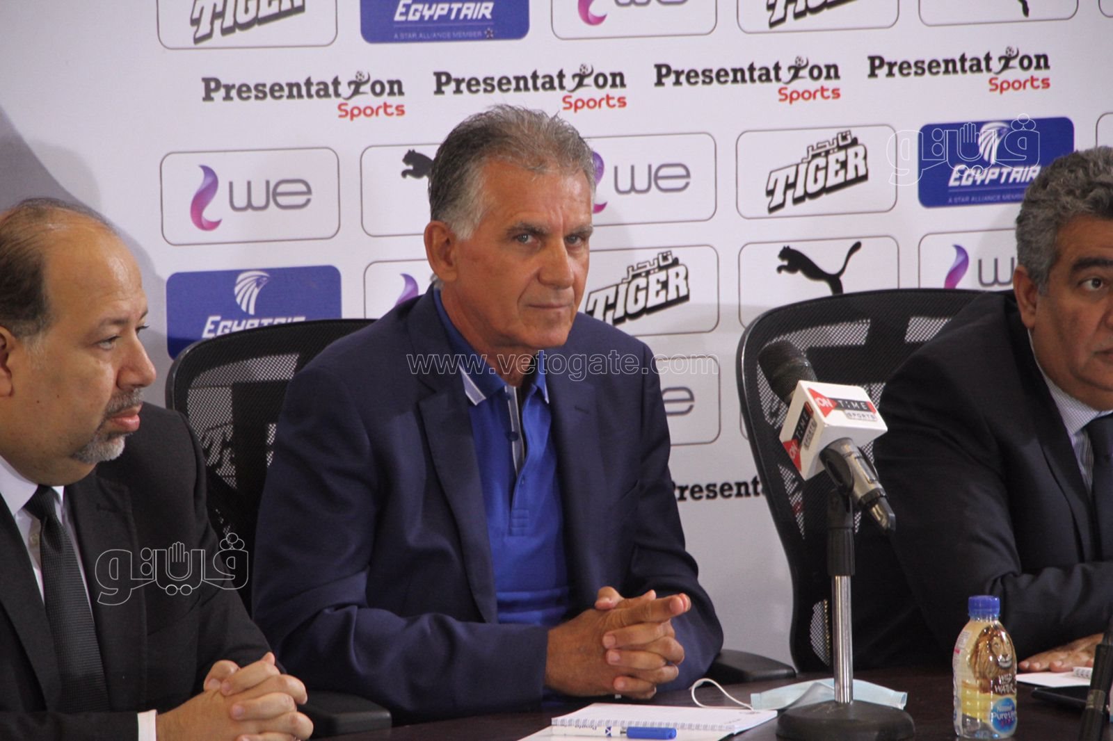 تقديم البرتغالي كارلوس كيروش المدير الفني الجديد لمنتخب مصر (32)