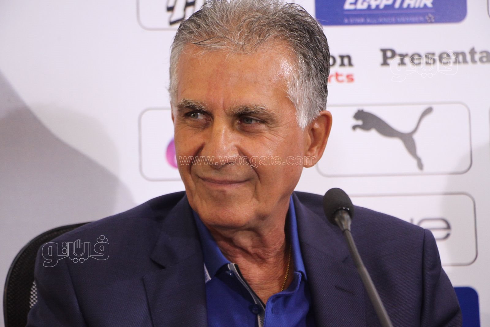 تقديم البرتغالي كارلوس كيروش المدير الفني الجديد لمنتخب مصر (7)