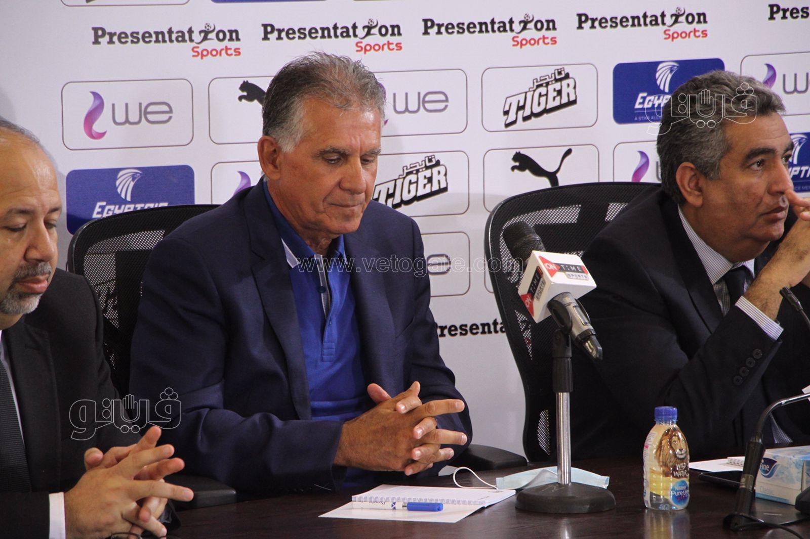 تقديم البرتغالي كارلوس كيروش المدير الفني الجديد لمنتخب مصر (16)