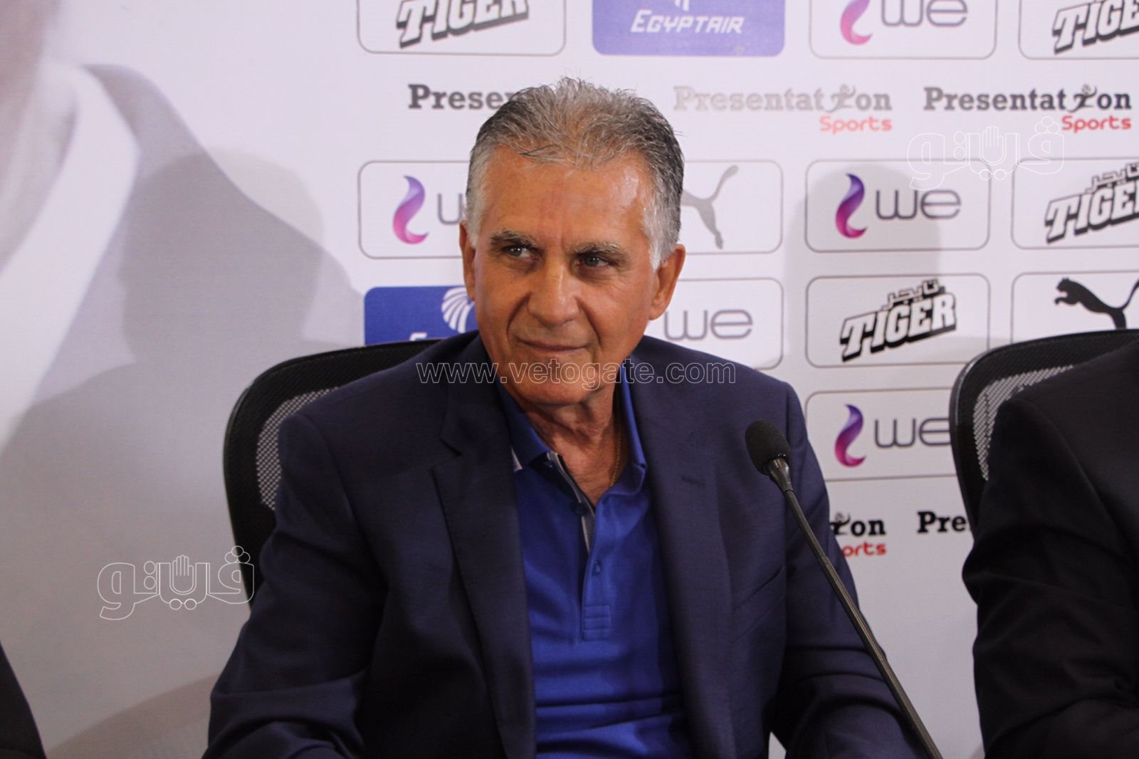 تقديم البرتغالي كارلوس كيروش المدير الفني الجديد لمنتخب مصر (1)