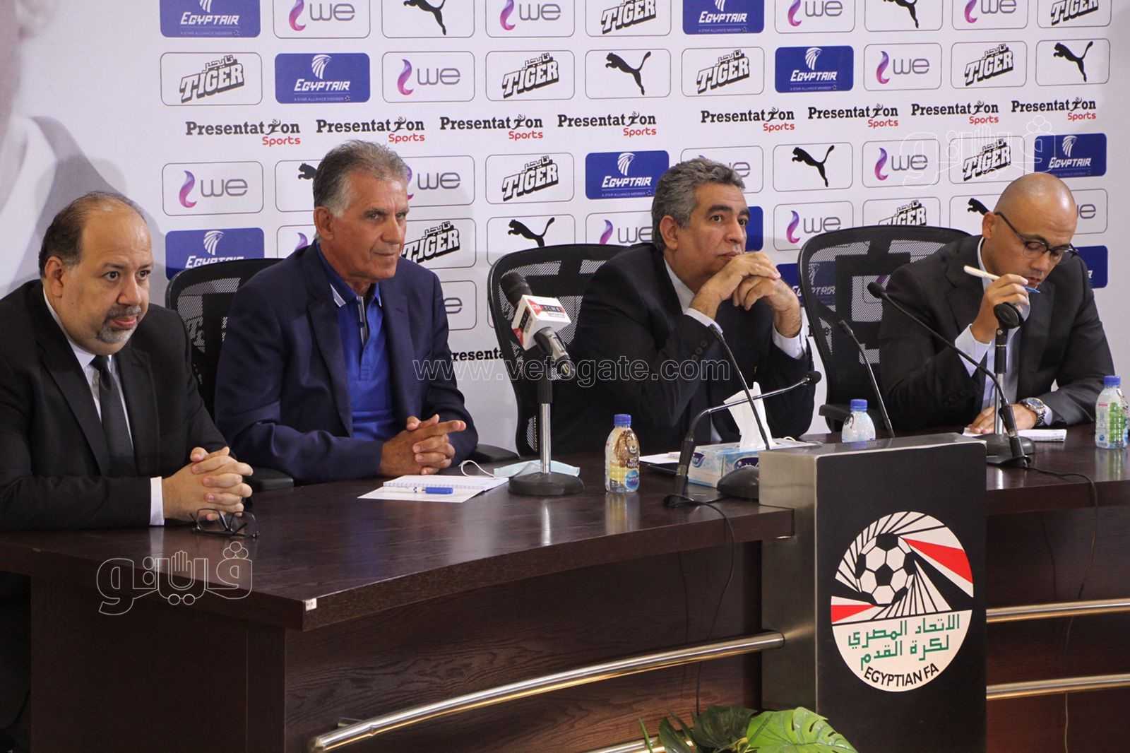 تقديم البرتغالي كارلوس كيروش المدير الفني الجديد لمنتخب مصر (34)