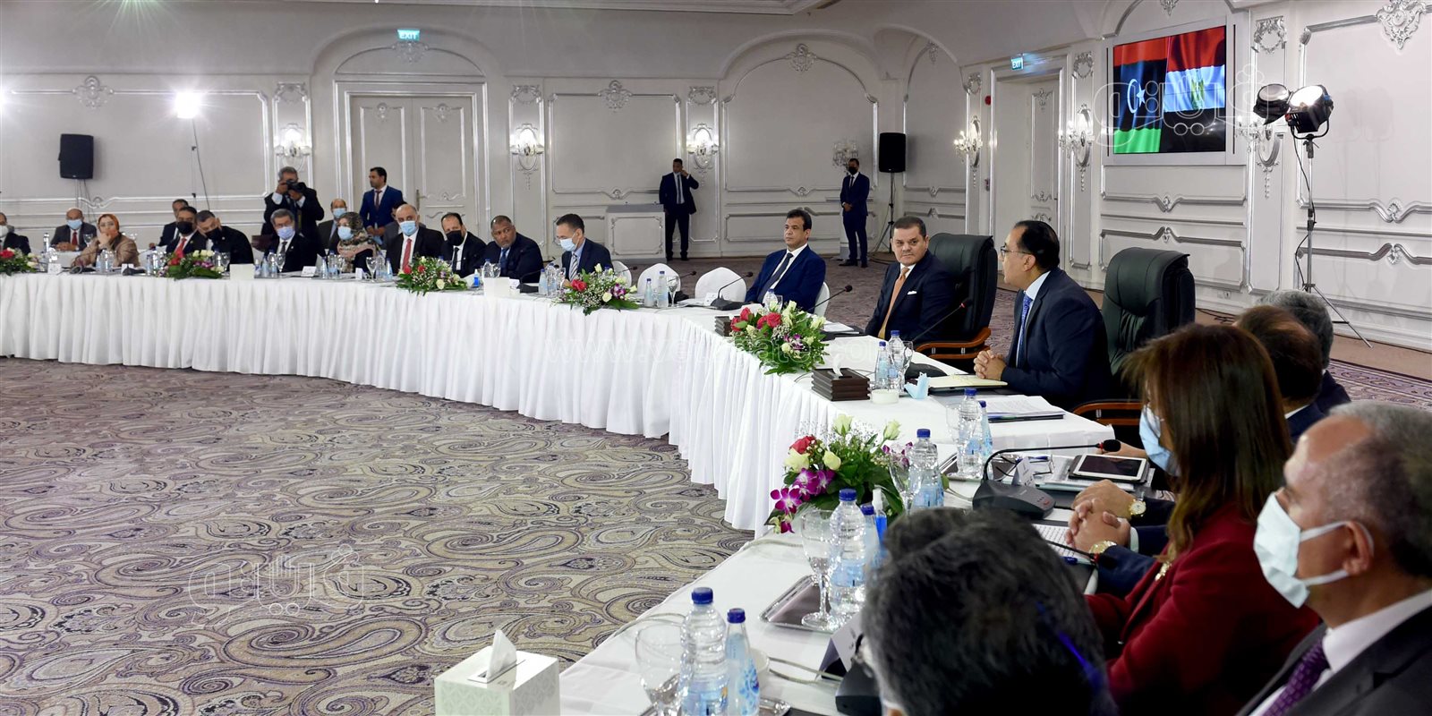 جلسة المباحثات المصرية الليبية المشتركة (8)