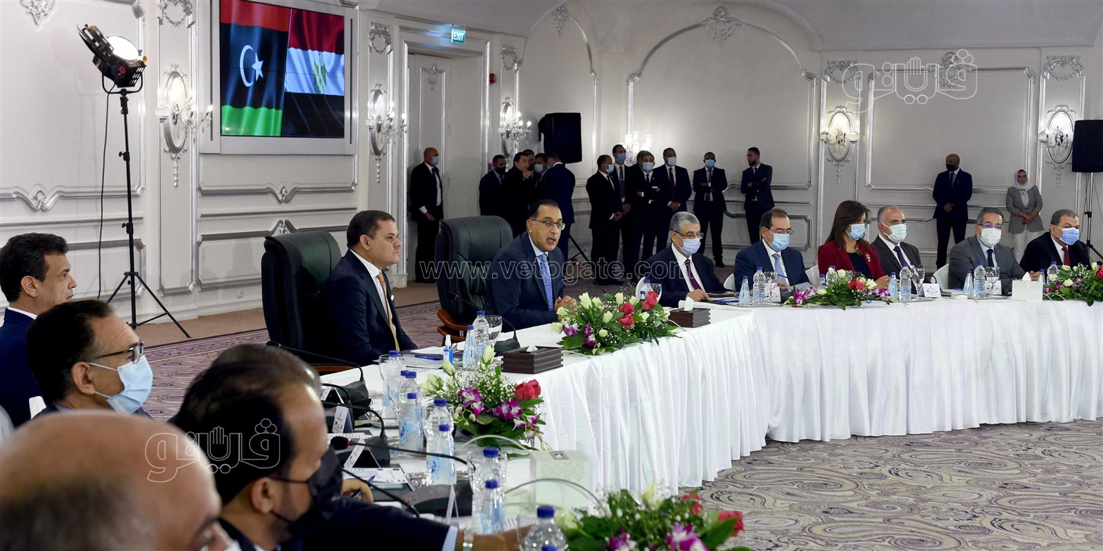 جلسة المباحثات المصرية الليبية المشتركة (10)