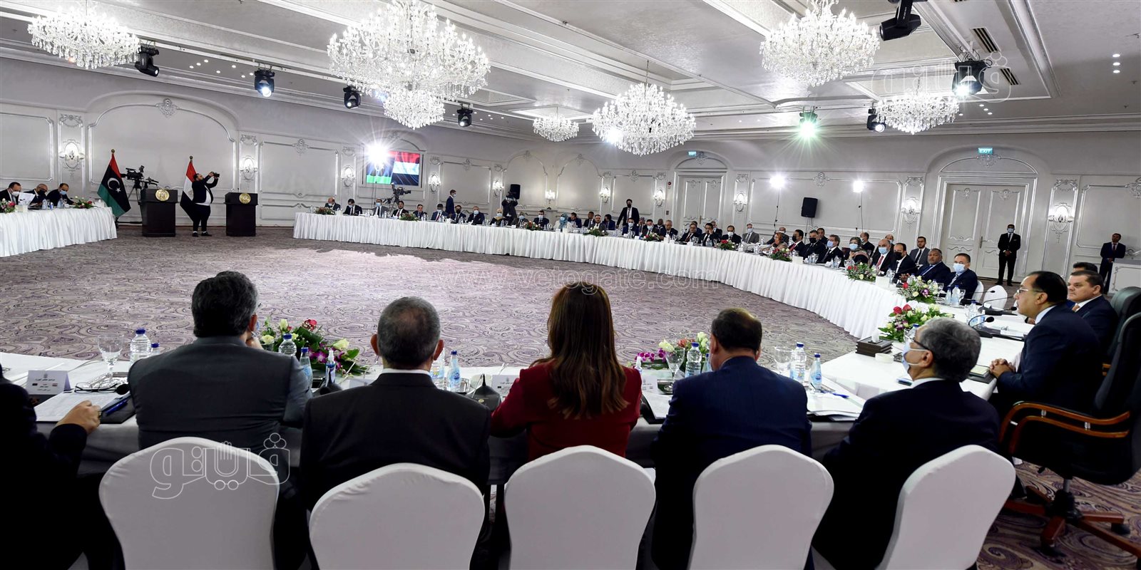 جلسة المباحثات المصرية الليبية المشتركة (17)