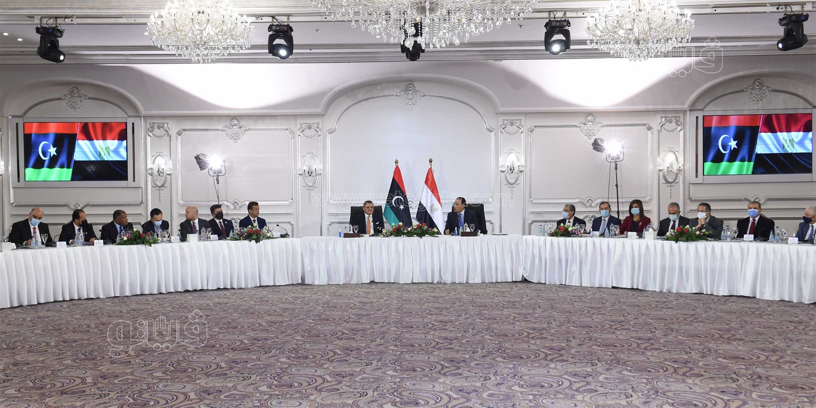 جلسة المباحثات المصرية الليبية المشتركة (21)