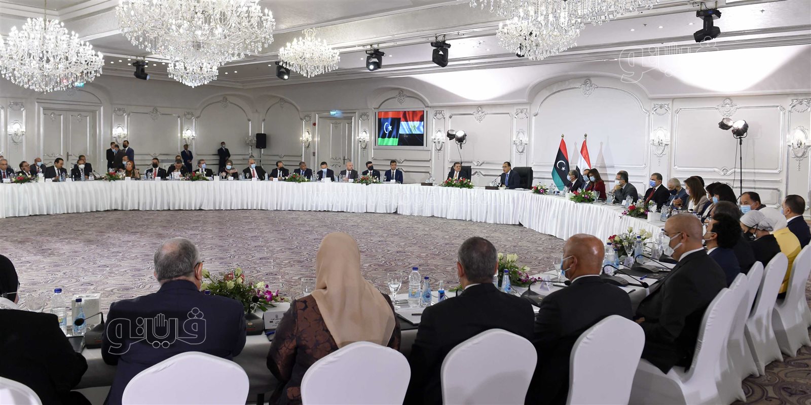 جلسة المباحثات المصرية الليبية المشتركة (22)