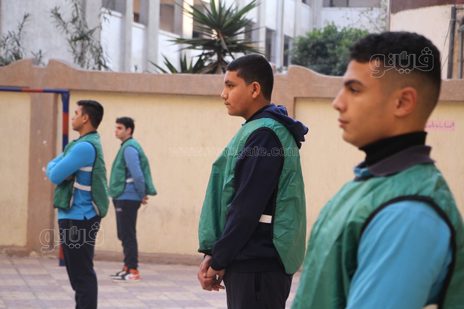 بدء توافد طلاب المدارس في أول أيام انتظام الدراسة بالجمهورية (1)