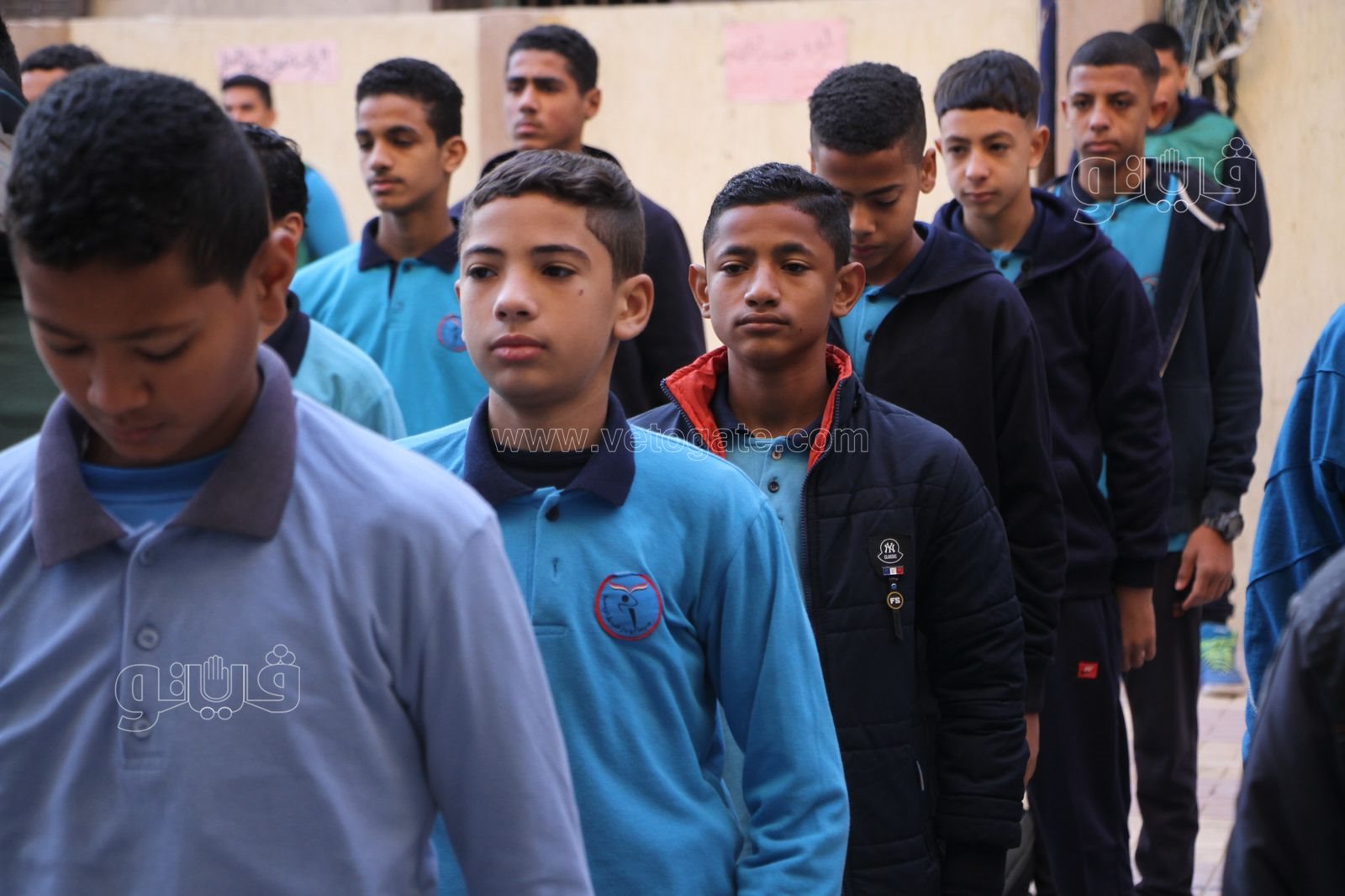 بدء توافد طلاب المدارس في أول أيام انتظام الدراسة بالجمهورية (3)