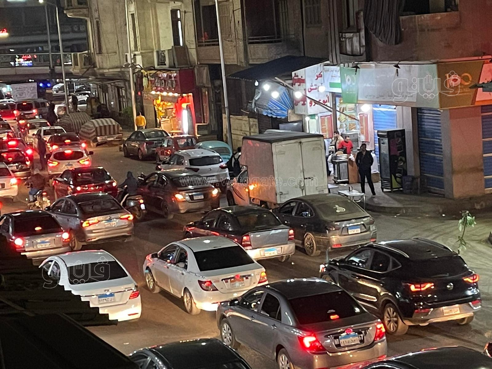 زحام مروري بمحيط ميدان الجيزة (2)
