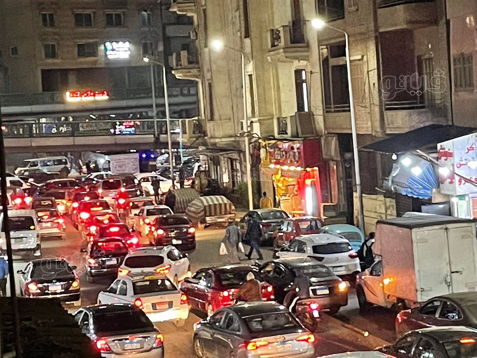 زحام مروري بمحيط ميدان الجيزة (3)