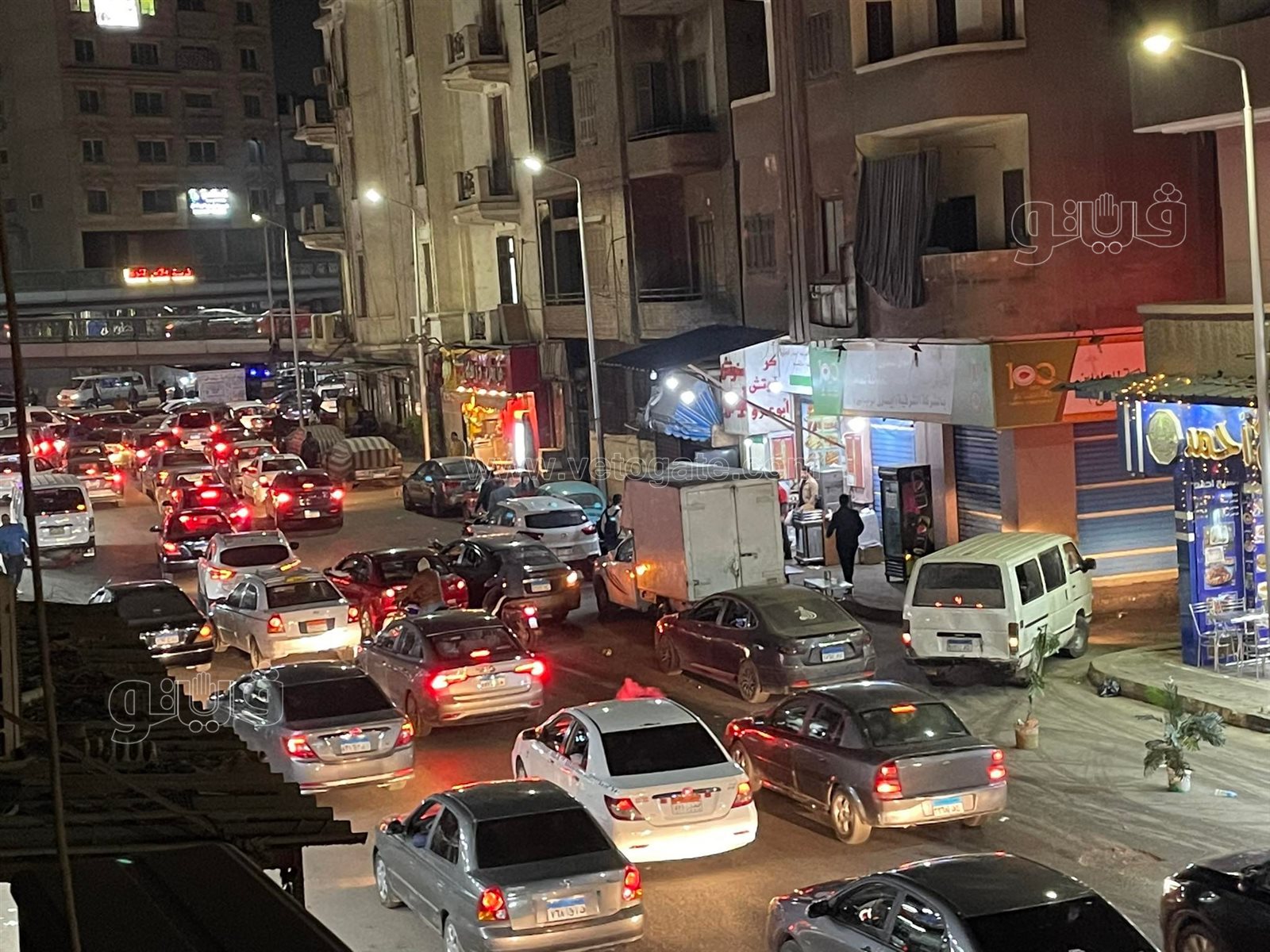 زحام مروري بمحيط ميدان الجيزة (4)