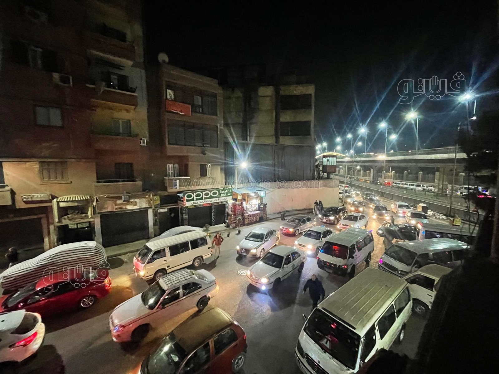 زحام مروري بمحيط ميدان الجيزة (7)