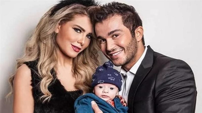 الفنان جورج الراسي وعائلته