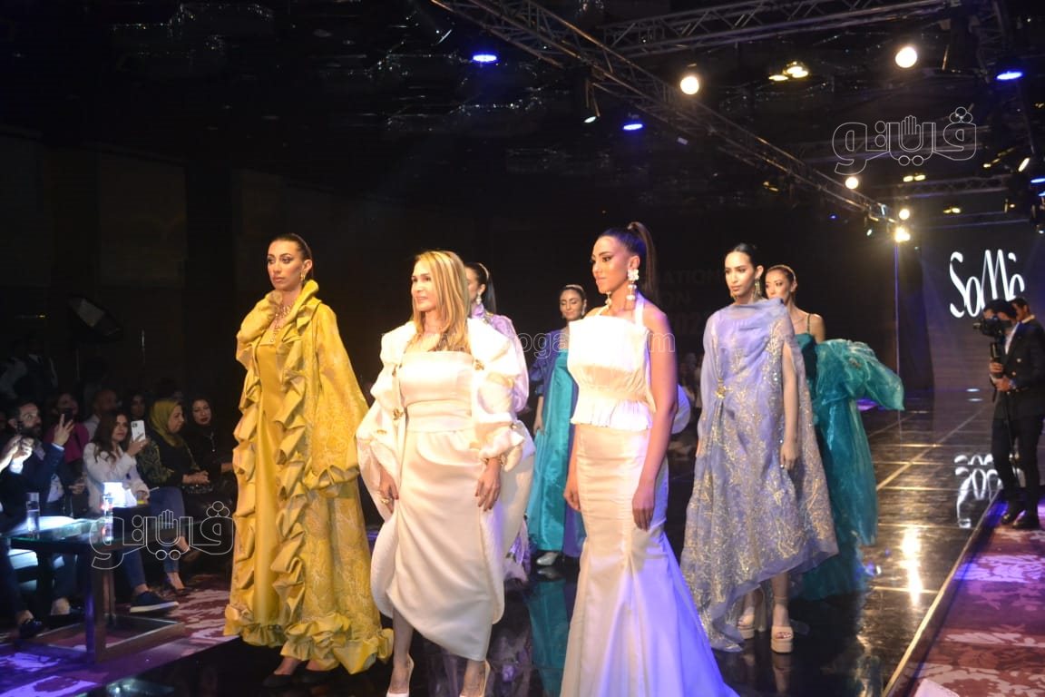عبير صبرى وسيمون أبرز الحضور في فاشون أوورد فى دورته التاسعة (9)