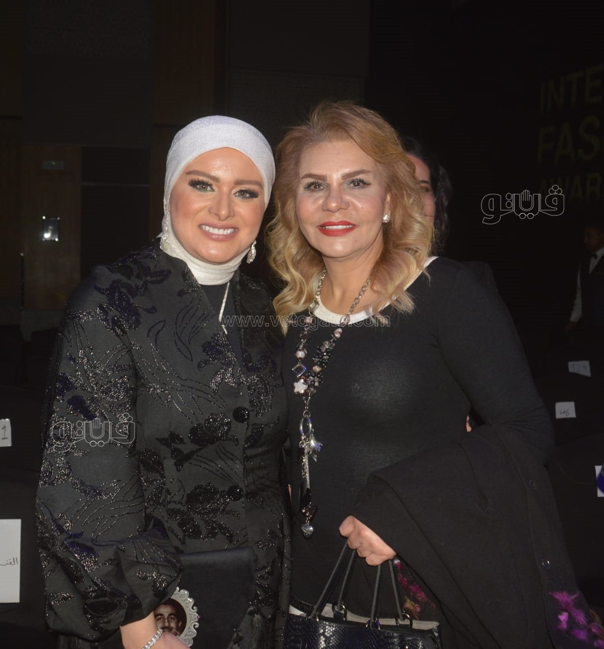 عبير صبرى وسيمون أبرز الحضور في فاشون أوورد فى دورته التاسعة (26)