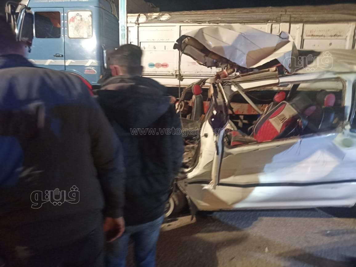 حادث تصادم سيارتين بالإسكندرية (4)