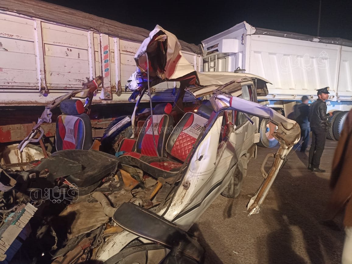 حادث تصادم سيارتين بالإسكندرية (5)