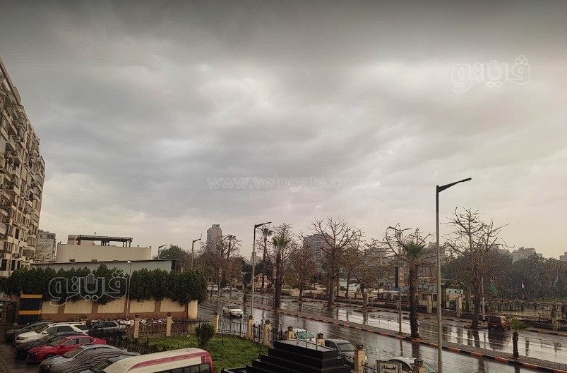 أمطار رعدية تضرب القاهرة والجيزة (3)