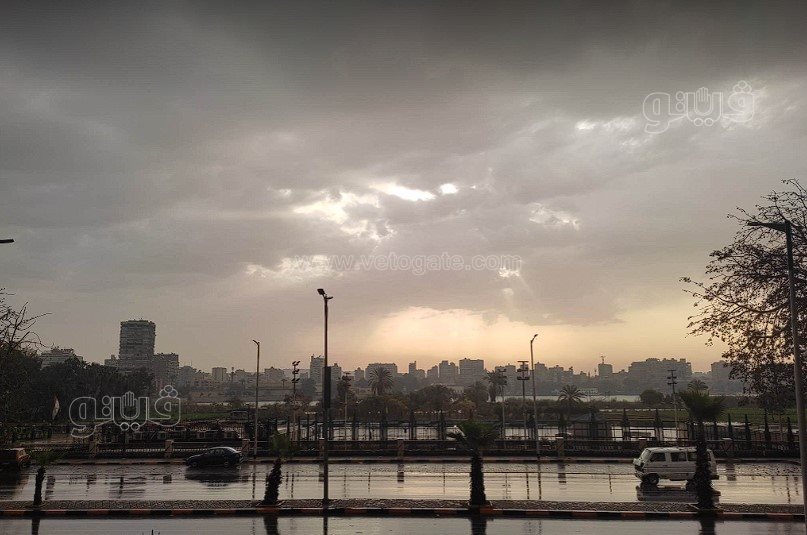 أمطار رعدية تضرب القاهرة والجيزة (4)