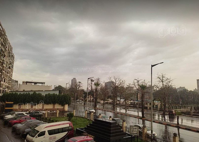 أمطار رعدية تضرب القاهرة والجيزة (6)