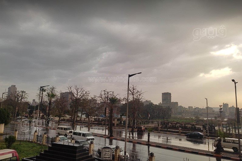 أمطار رعدية تضرب القاهرة والجيزة (1)