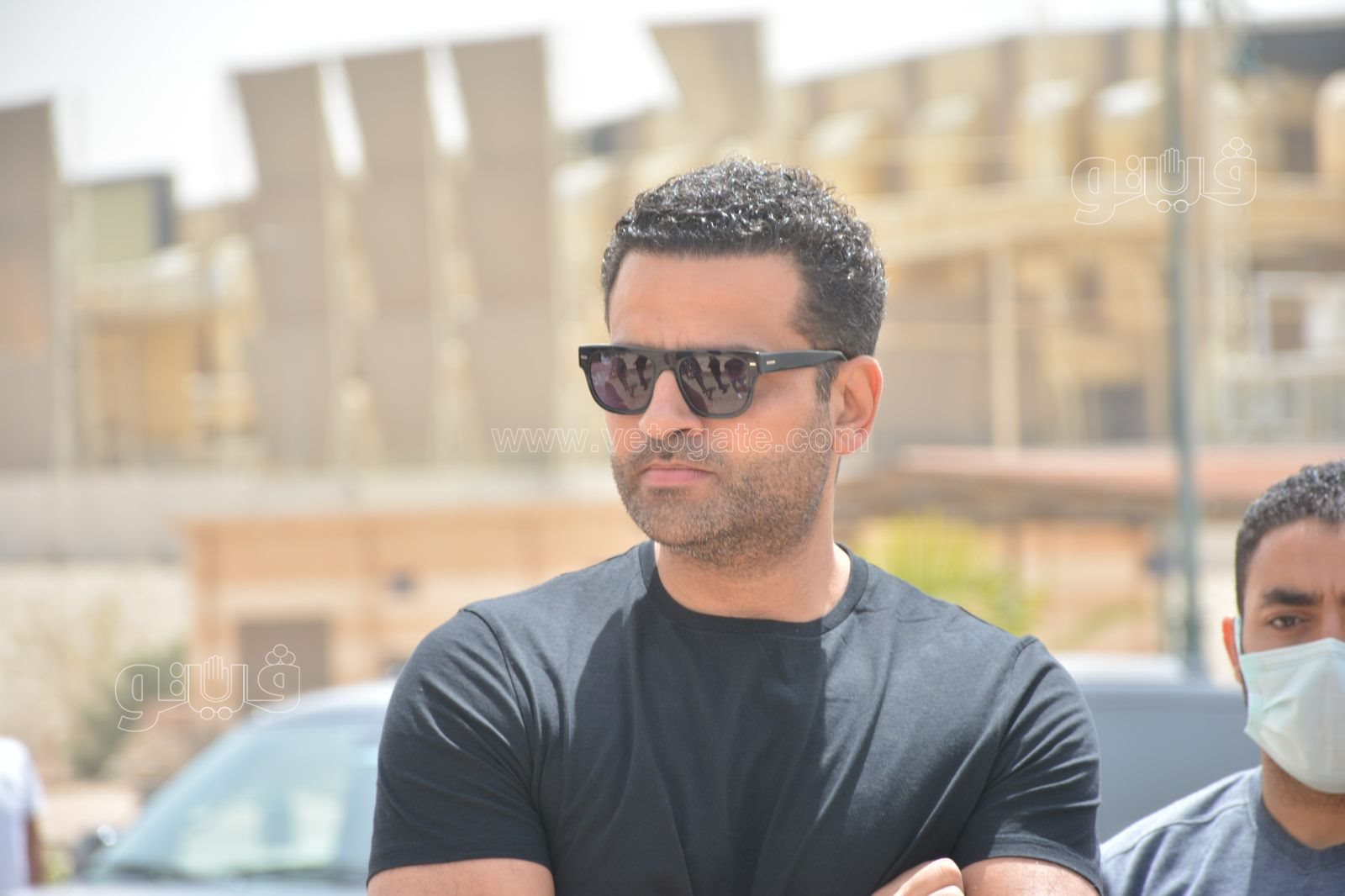 مراسم تشييع جثمان والد الفنانة دينا الشربيني (6)