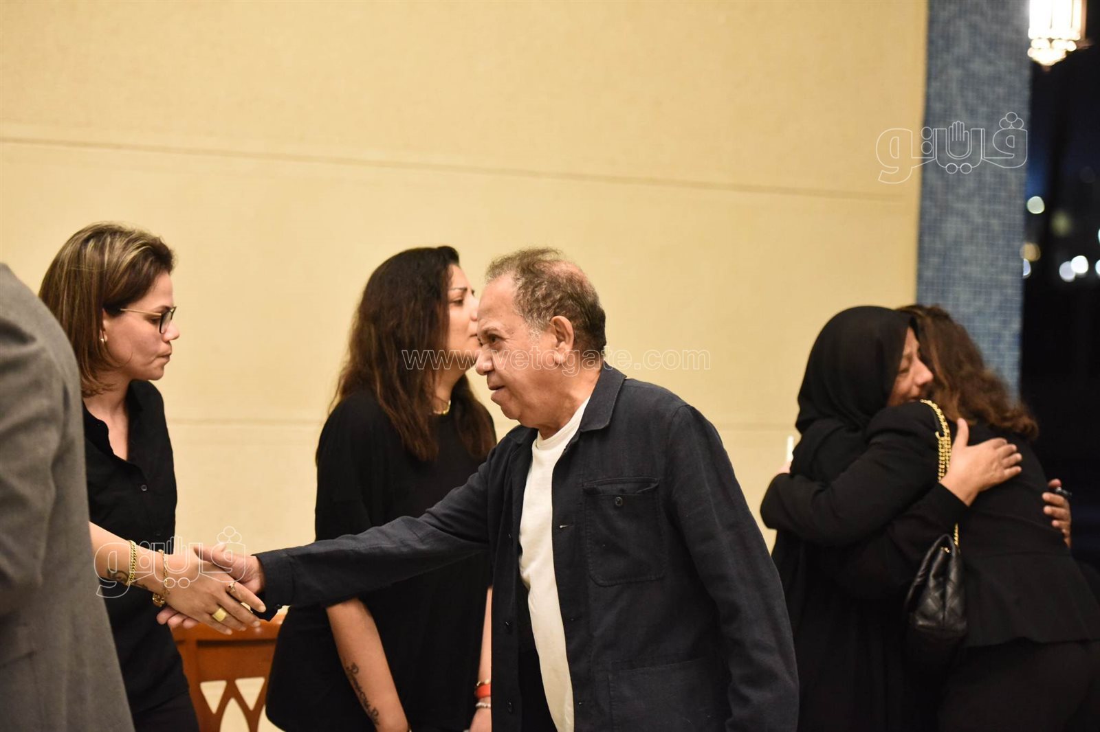 عزاء الفنانة شيرين الطحان (1)