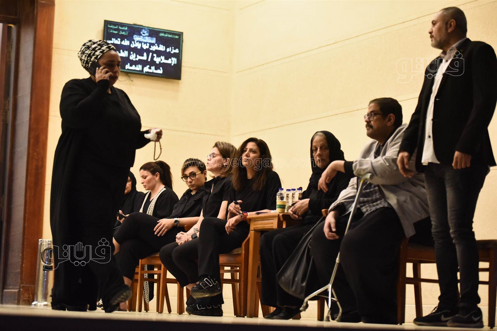 عزاء الفنانة شيرين الطحان (5)