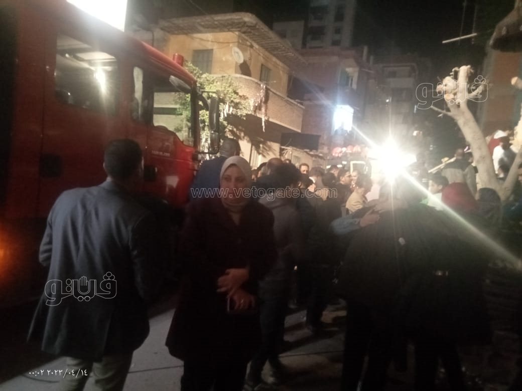 موقع انهيار عقار الورديان بالإسكندرية  (4)