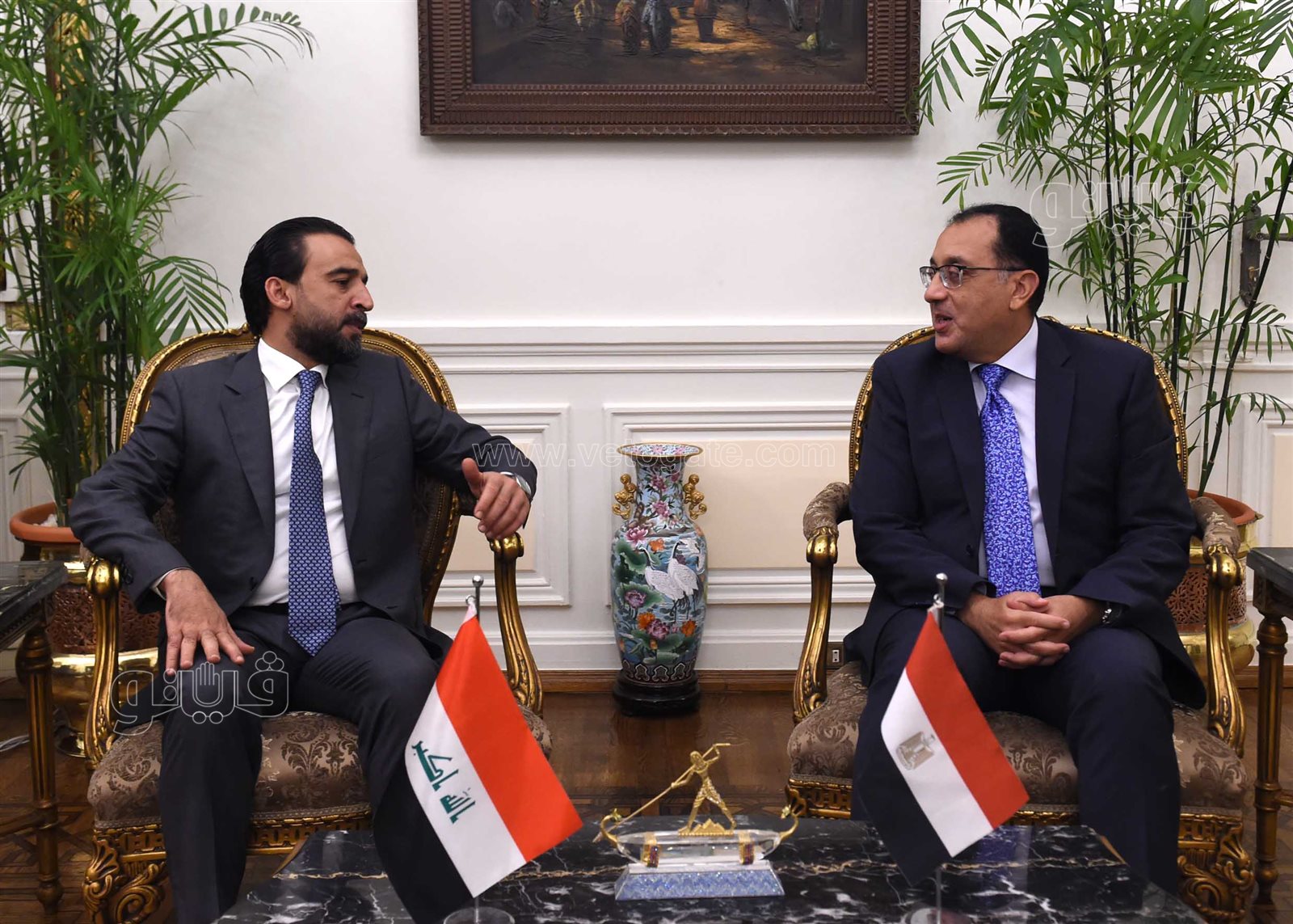 رئيس الوزراء يستقبل رئيس مجلس النواب العراقي (7)