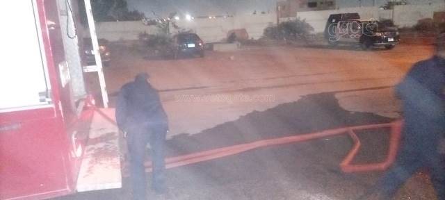 حريق مصنع الزجاج ومنطقة المخلفات  3