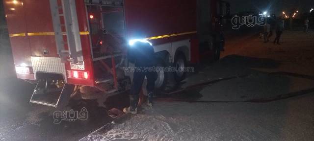 حريق مصنع الزجاج ومنطقة المخلفات 2