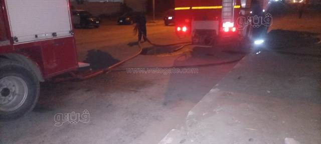 حريق مصنع الزجاج ومنطقة المخلفات 4