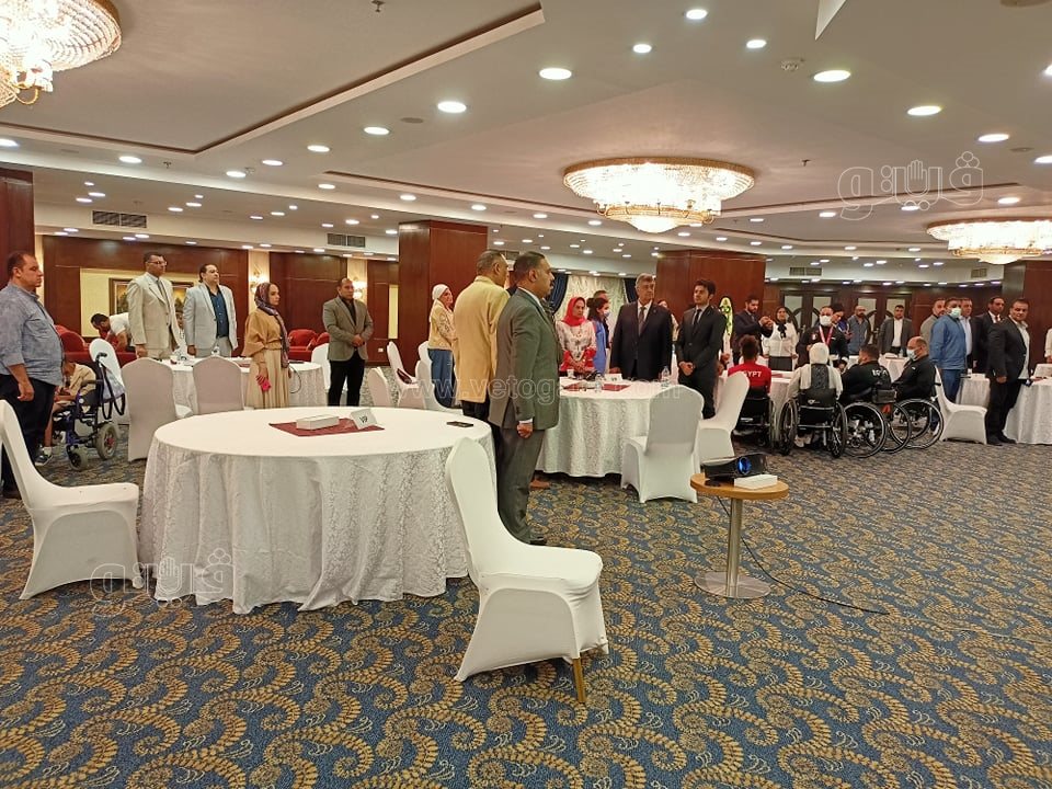 اللجنة البارالمبية تكرم أبطال بعثة مصر في أولمبياد طوكيو (2)